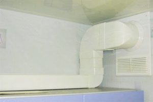 Установка воздуховода для кухонной вытяжки в Перми