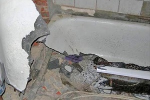 Демонтаж ванны в Перми
